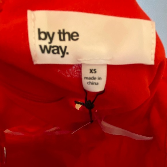 🆕 REVOLVE by the way. Makayla Star Mini Dress in Red - Picture 10 of 10